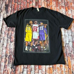 NBA Graphic “GOATS” Short Sleeve Tee - Tribute Basketball Design